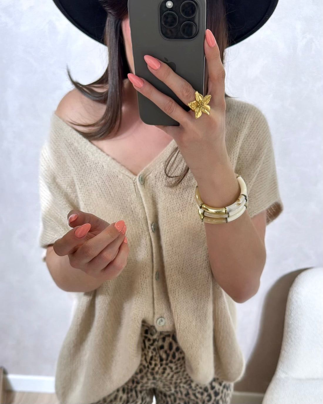 Gilet Paloma beige