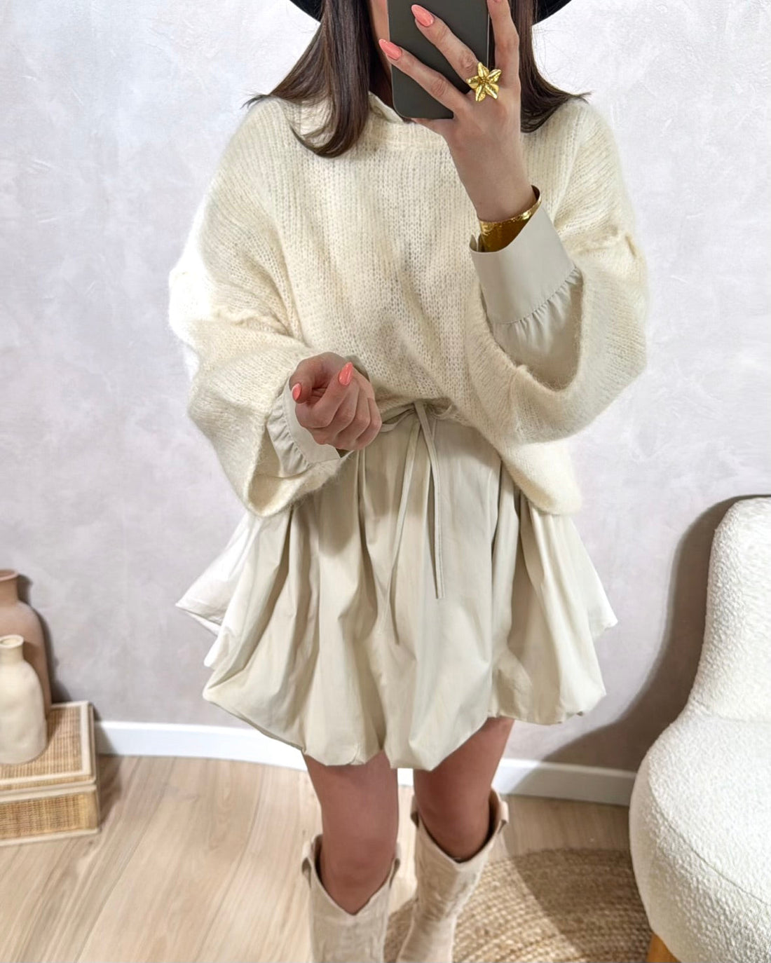 Pull Jéna Beige